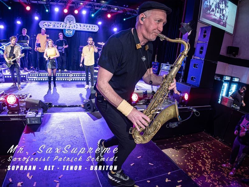 Saxofonist Patrick Schmidt