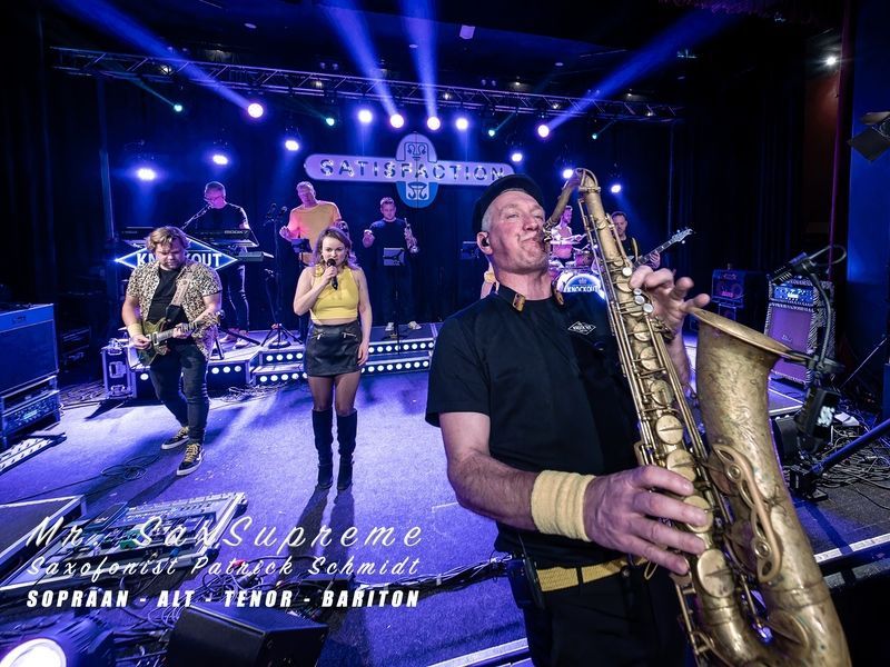 Saxofonist Patrick Schmidt