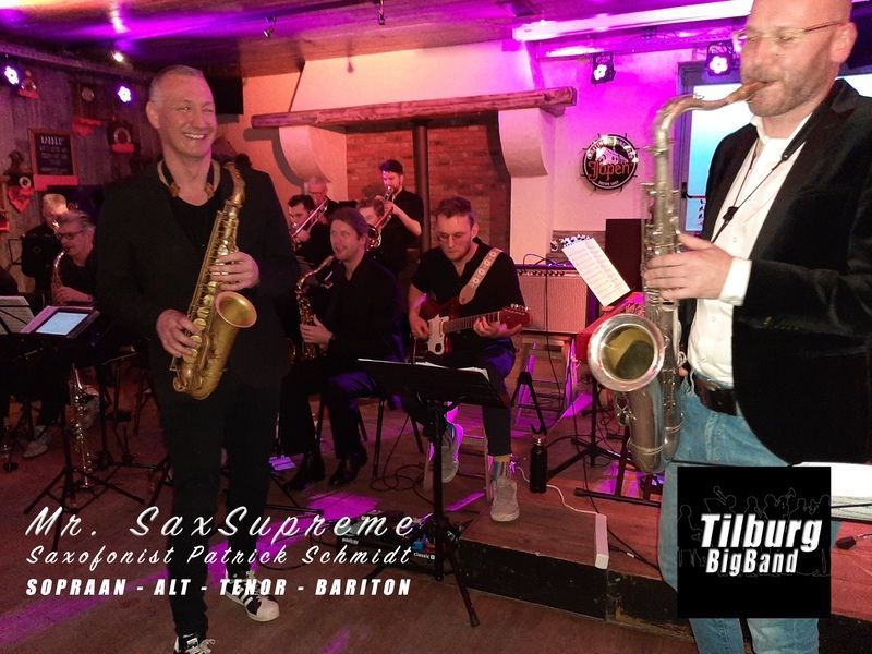 Saxofonist Patrick Schmidt & Guido Nijs