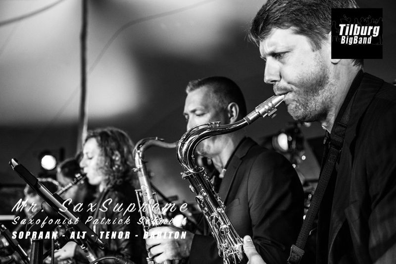 Saxofonist Patrick Schmidt - Tilburg Bigband