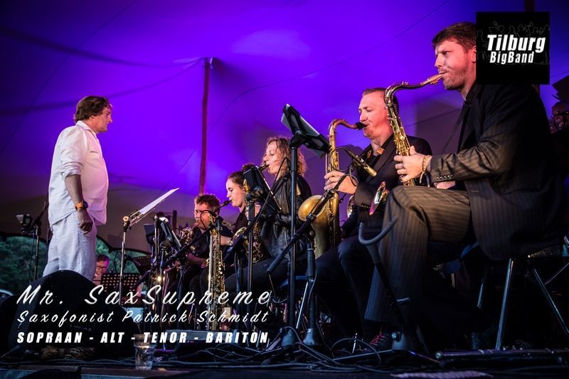 Saxofonist Patrick Schmidt - Tilburg Bigband