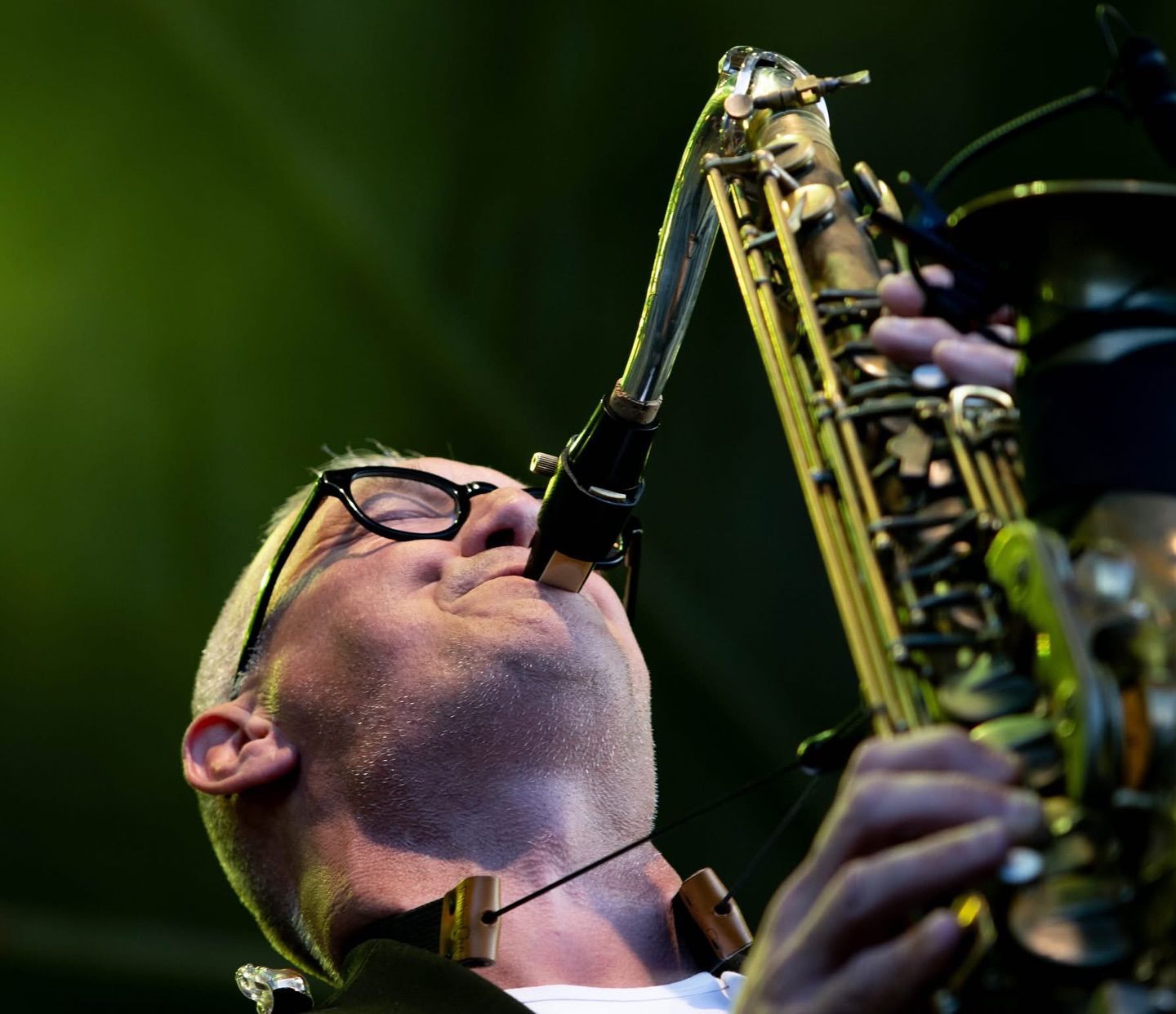 Saxofonist Patrick Schmidt