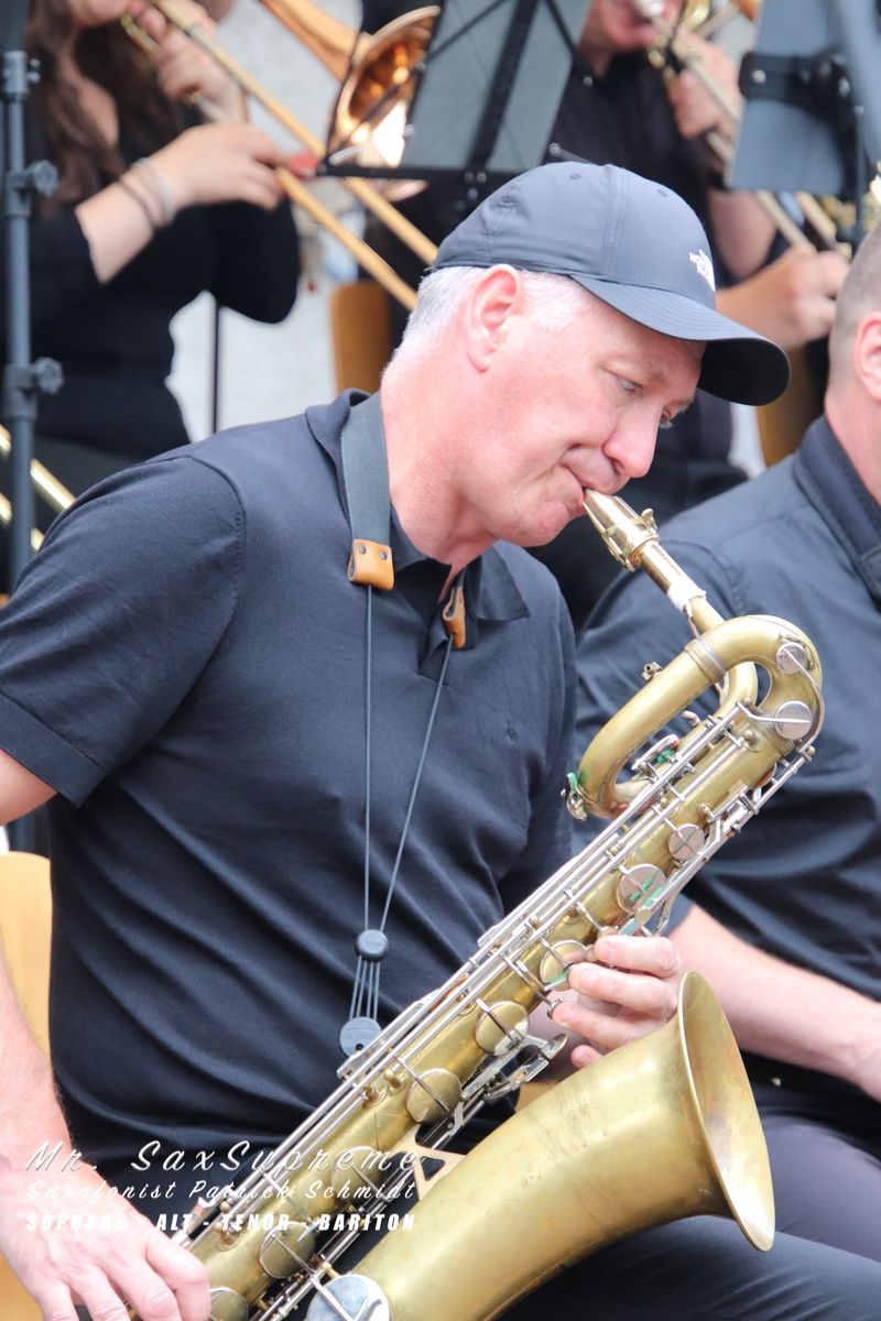 Saxofonist Patrick Schmidt