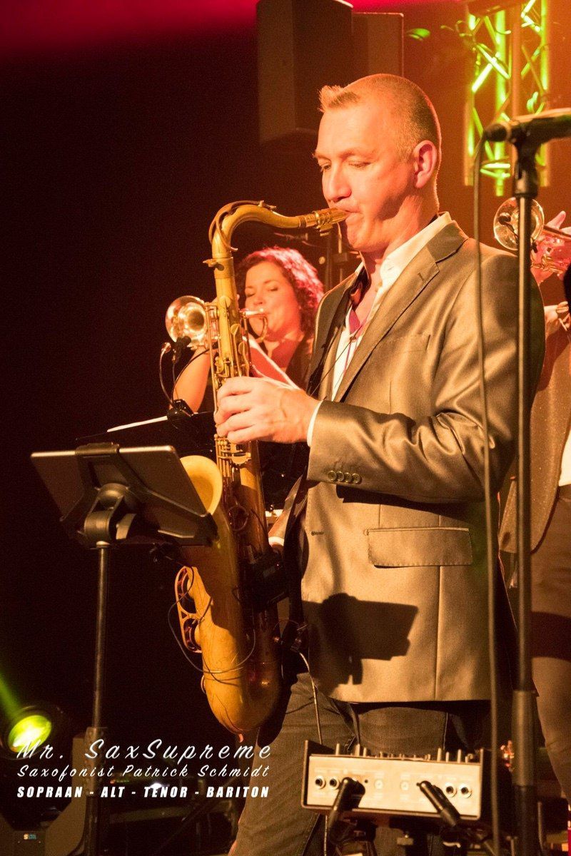 Saxofonist Patrick Schmidt