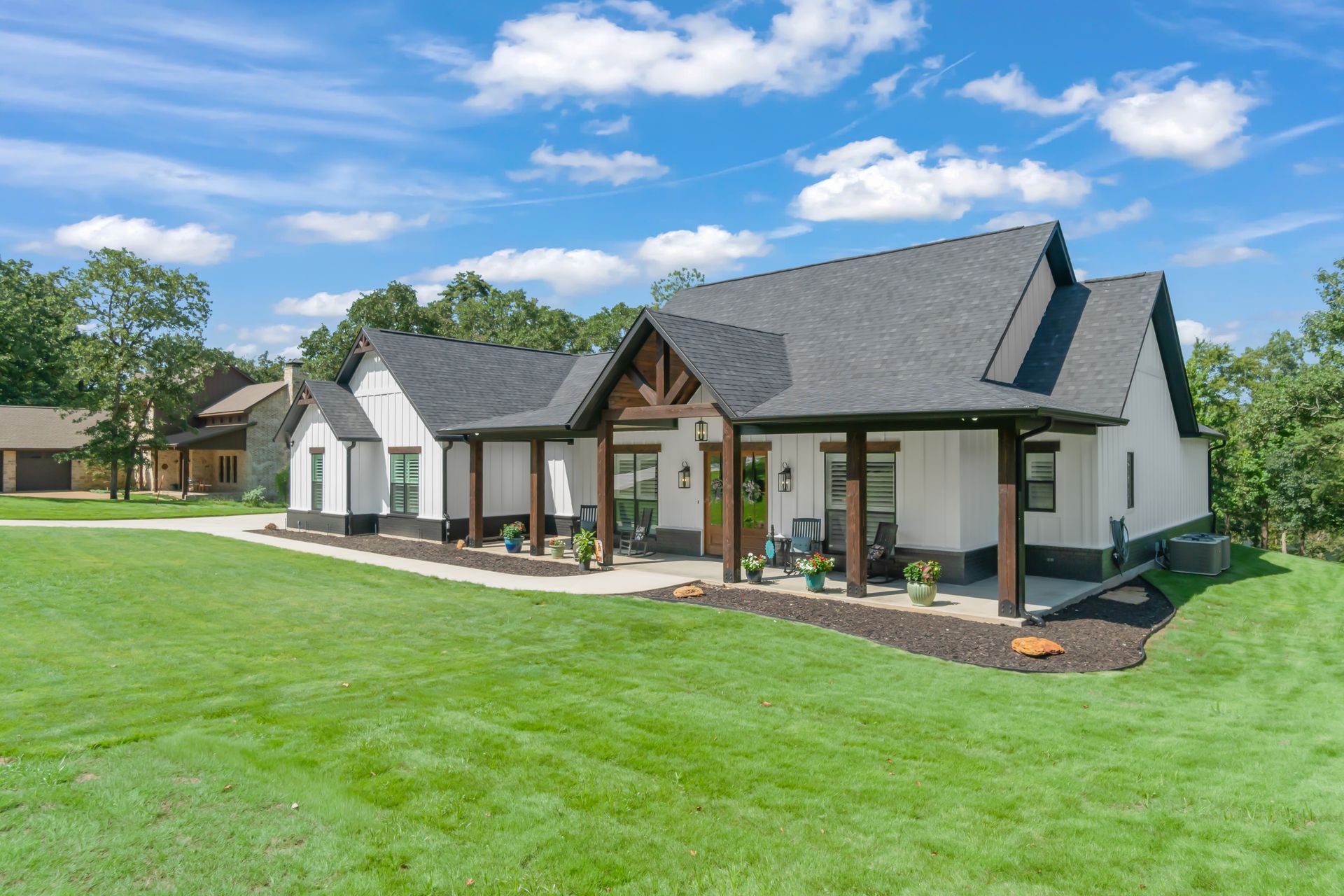 Custom Home Exterior Photos | Rustic Creek Homes