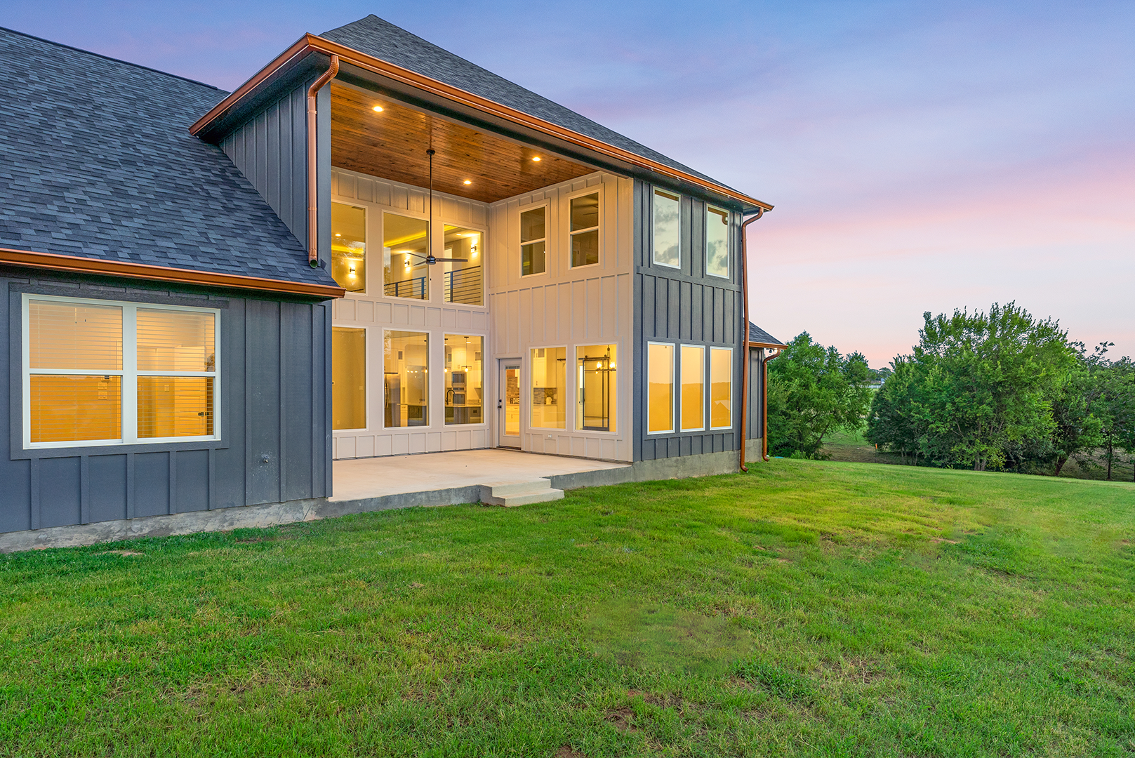 Custom Home Exterior Photos | Rustic Creek Homes