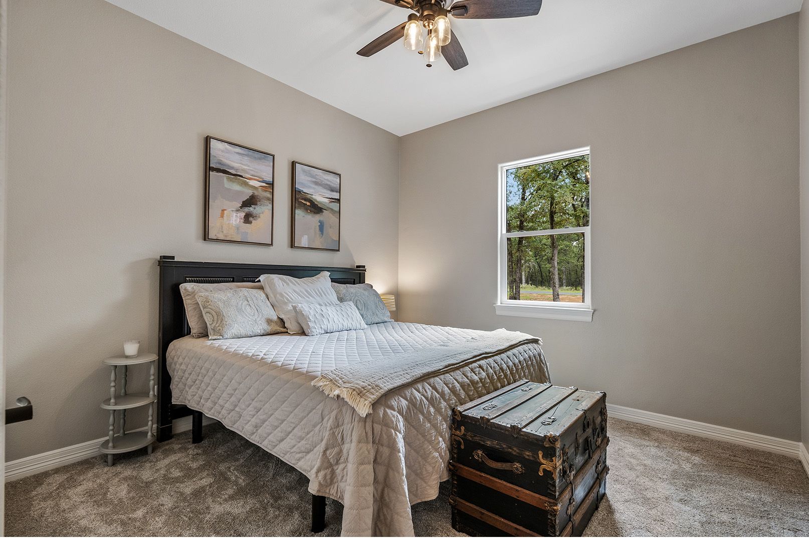 Custom Home Bedroom Photos | Rustic Creek Homes