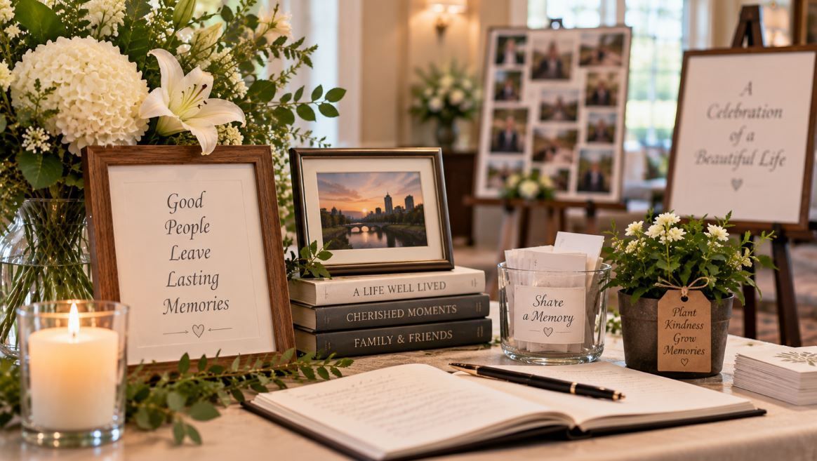 Memorial gifts and remembrance notes help celebrate a loved one’s life in Indianapolis, IN