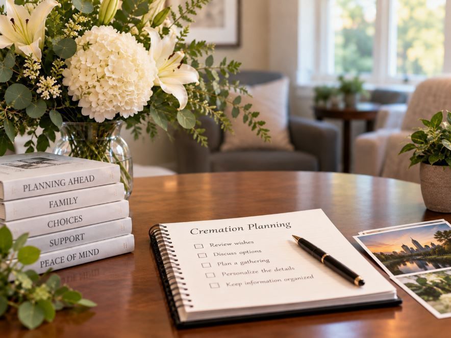 Cremation planning checklist and flowers offer clear family guidance in Indianapolis, IN