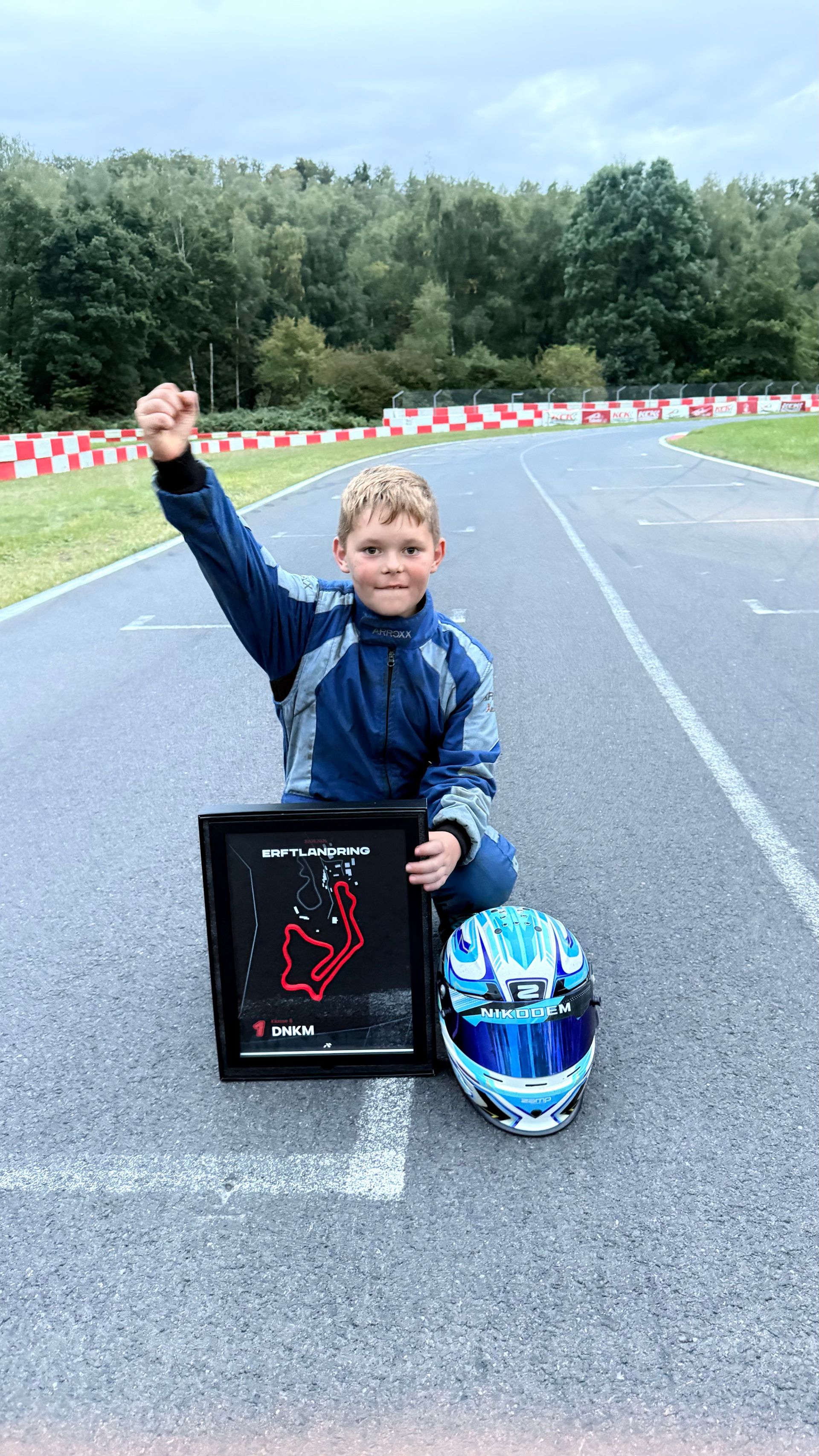 Niko Grzelak 1st place at DNKM Kerpen Mini 60cc