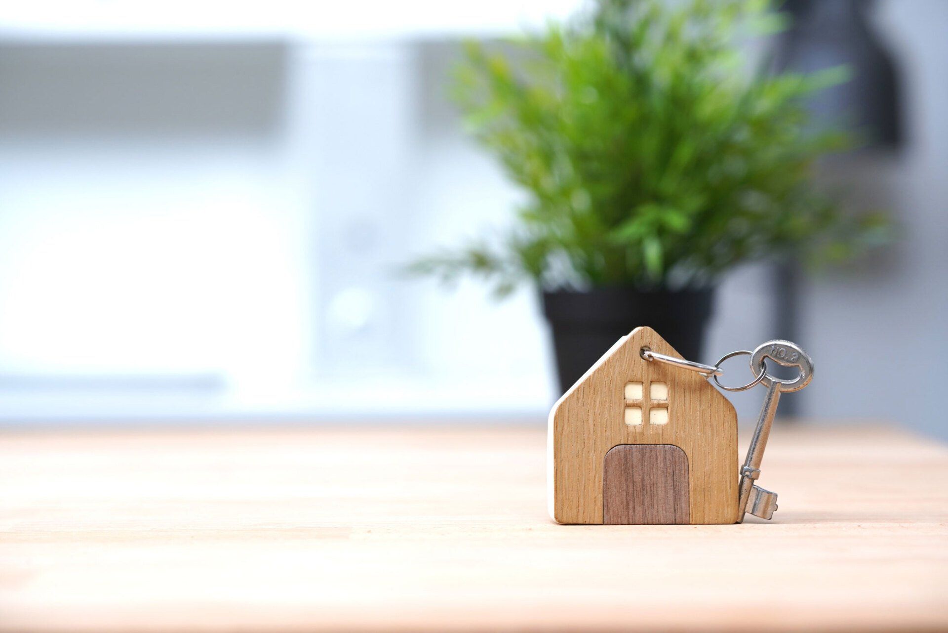 House Shaped Keyring — Geelong West, Vic — Geelong Finance Company House Shaped Keyring — Geelong West, Vic — Geelong Finance Company