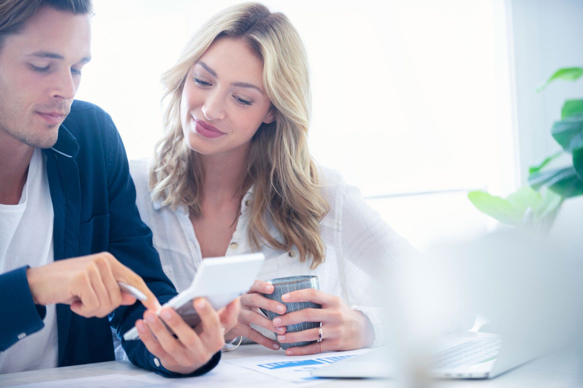 Couple Working on Their Home Finances — Geelong West, Vic — Geelong Finance Company