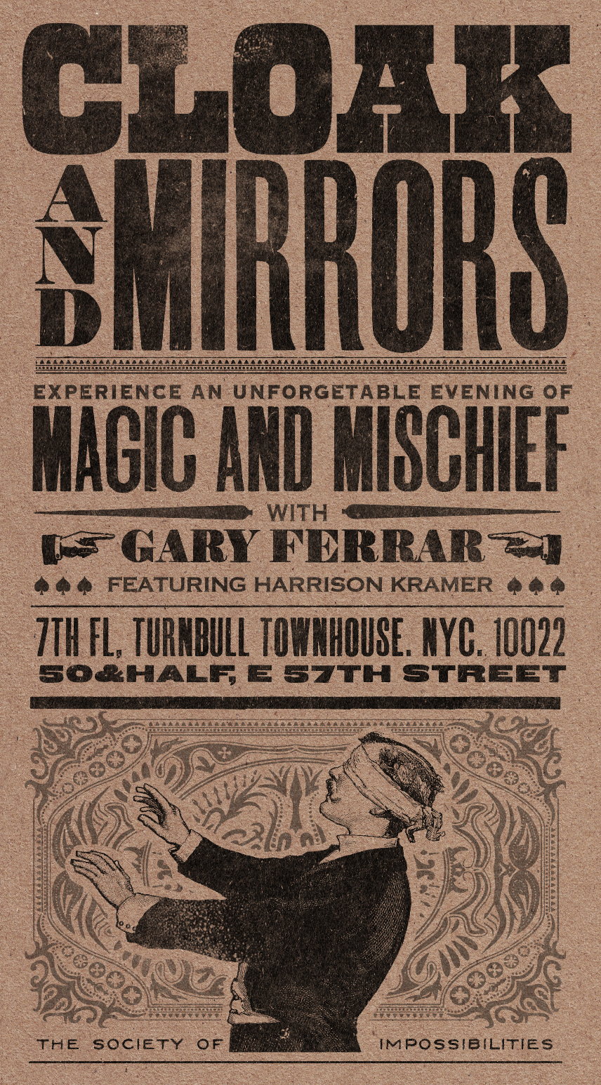 Cloak and Mirrors Show Logo
