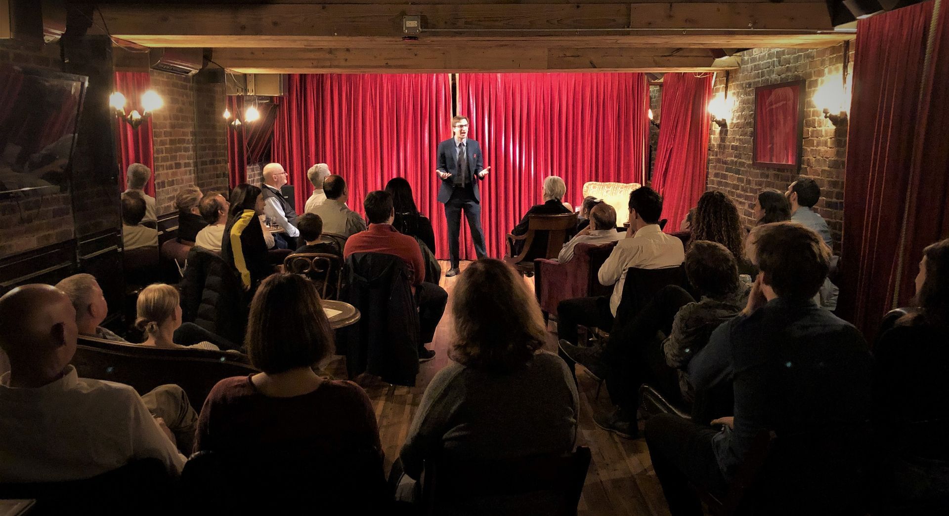 Gary Ferrar performing 