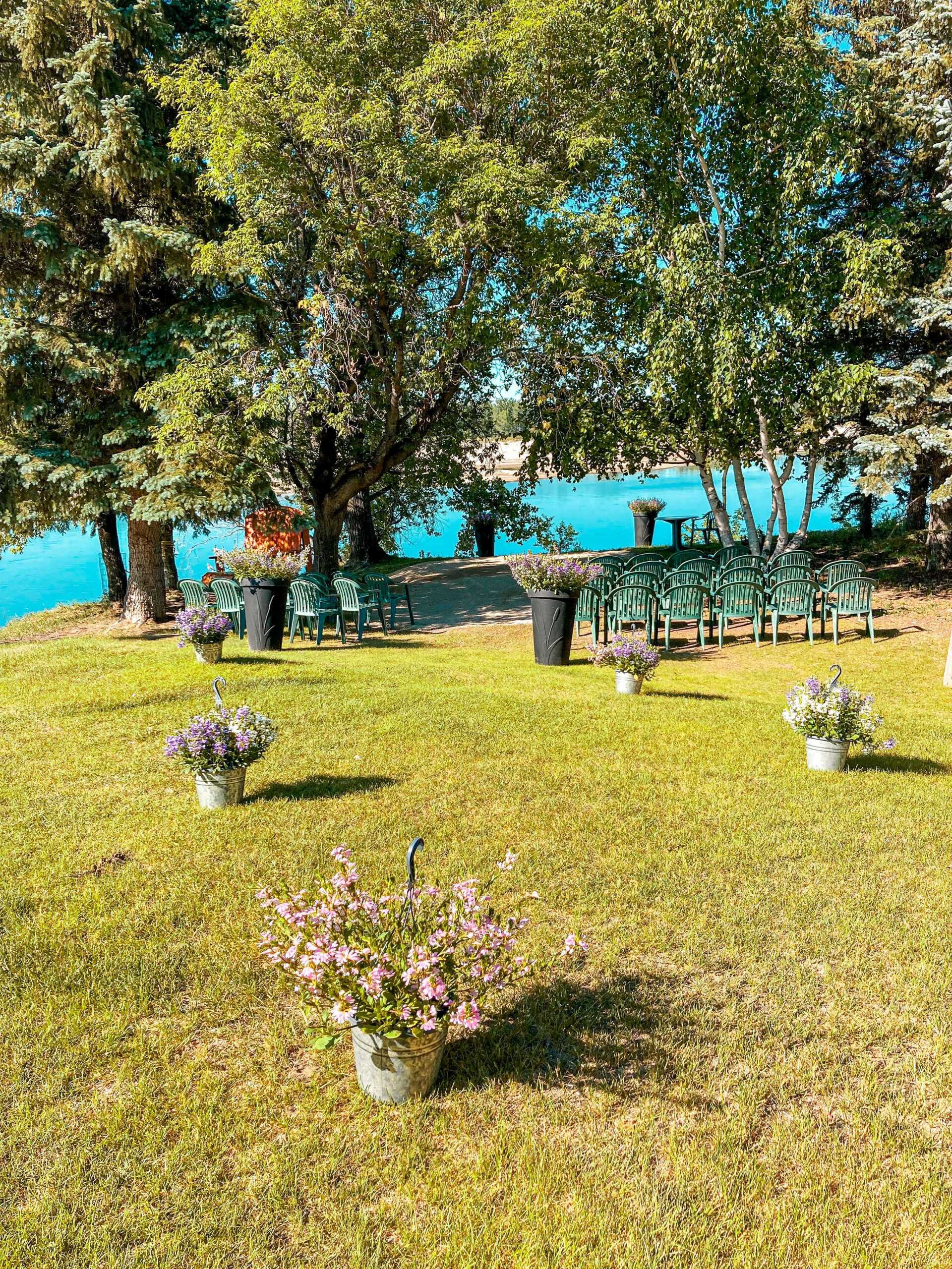 Riverview Wedding Area The Berry Barn