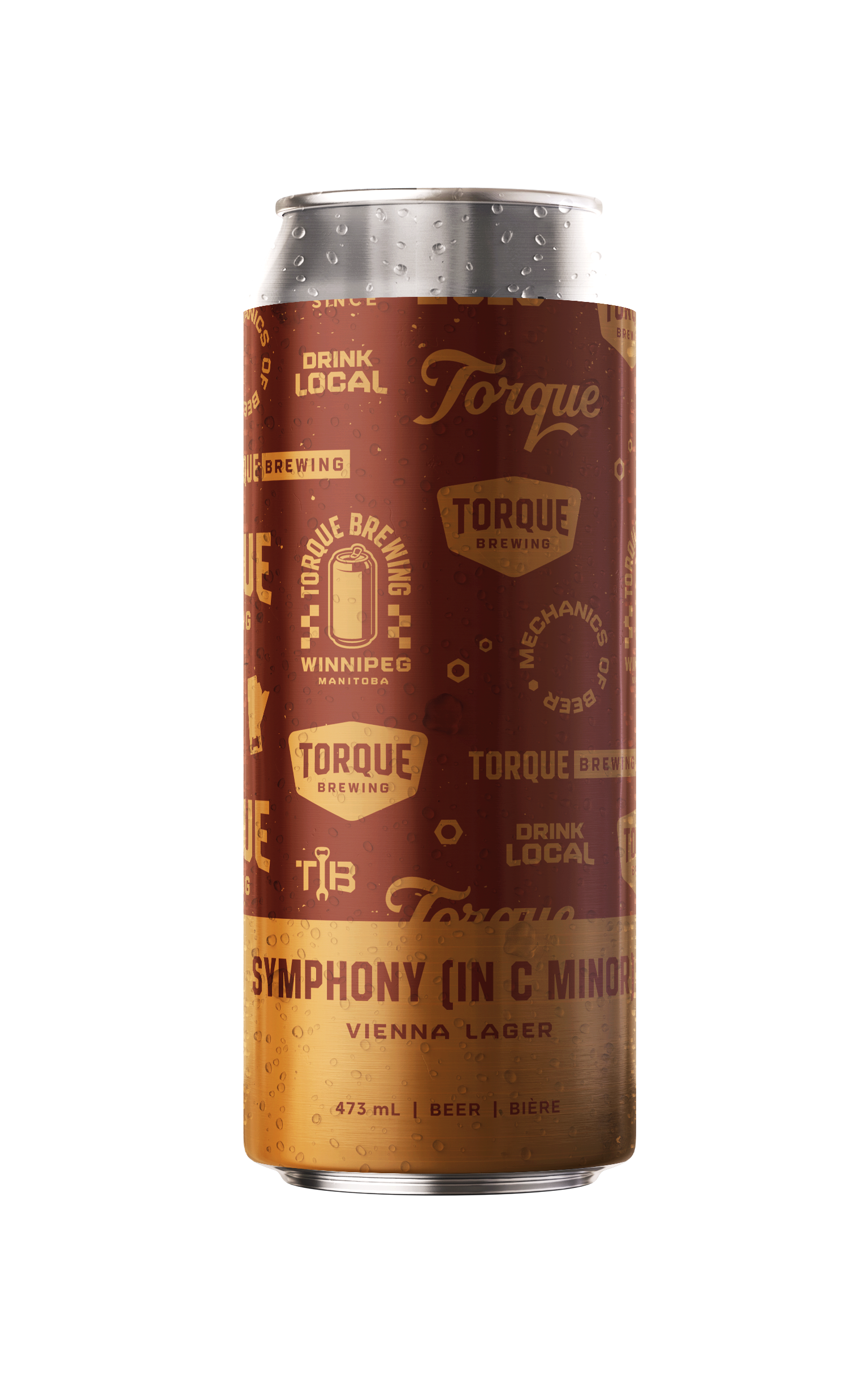 A can of torque brewing witching hour dark pumpkin ale