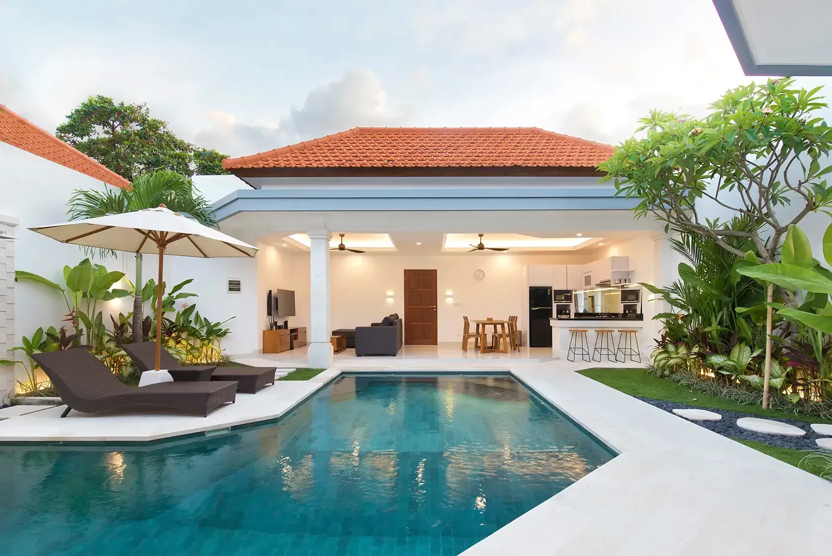 Private pool villa in Seminyak, Bali