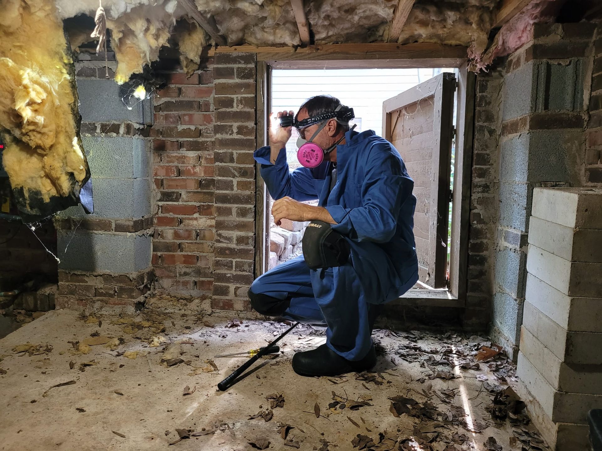 crawl space inspection in monroe