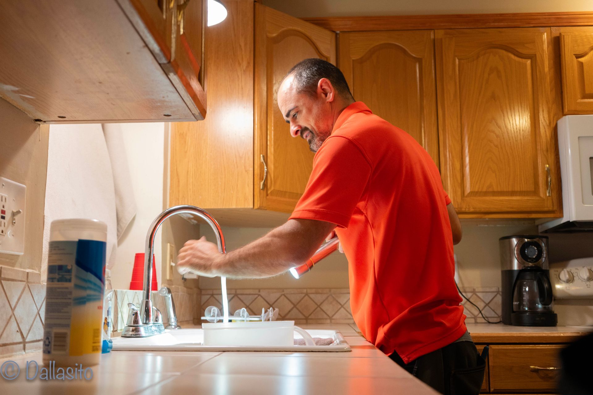 Outlet testing during home inspection