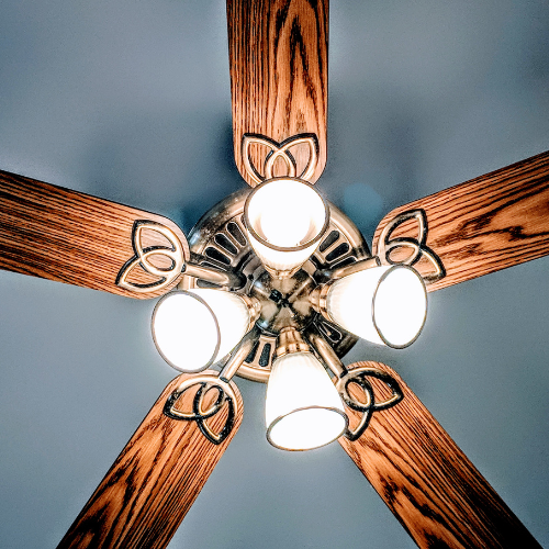 ceiling fan operations in the winter