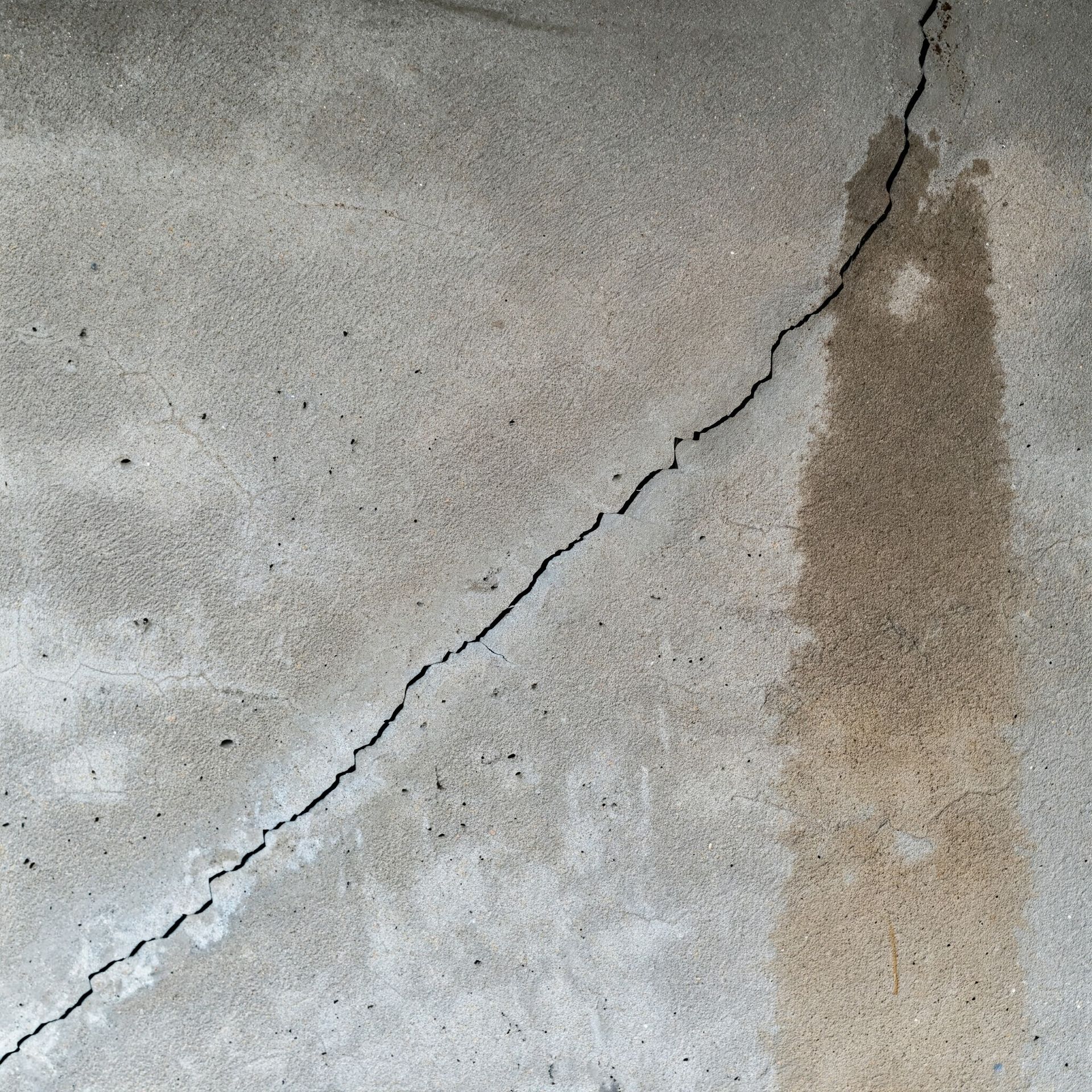 we check garage walls