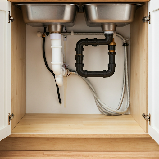 we check plumbing in kitchens