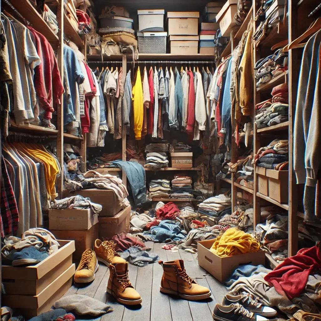 Messy closets are hard for home inspectors