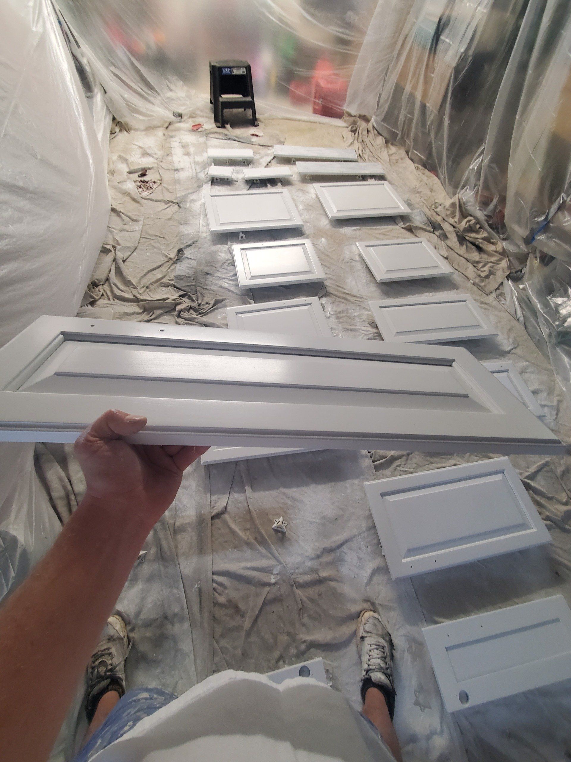 Kitchen Renovation — Forest, VA — Straight Line Painting & Tile Inc.