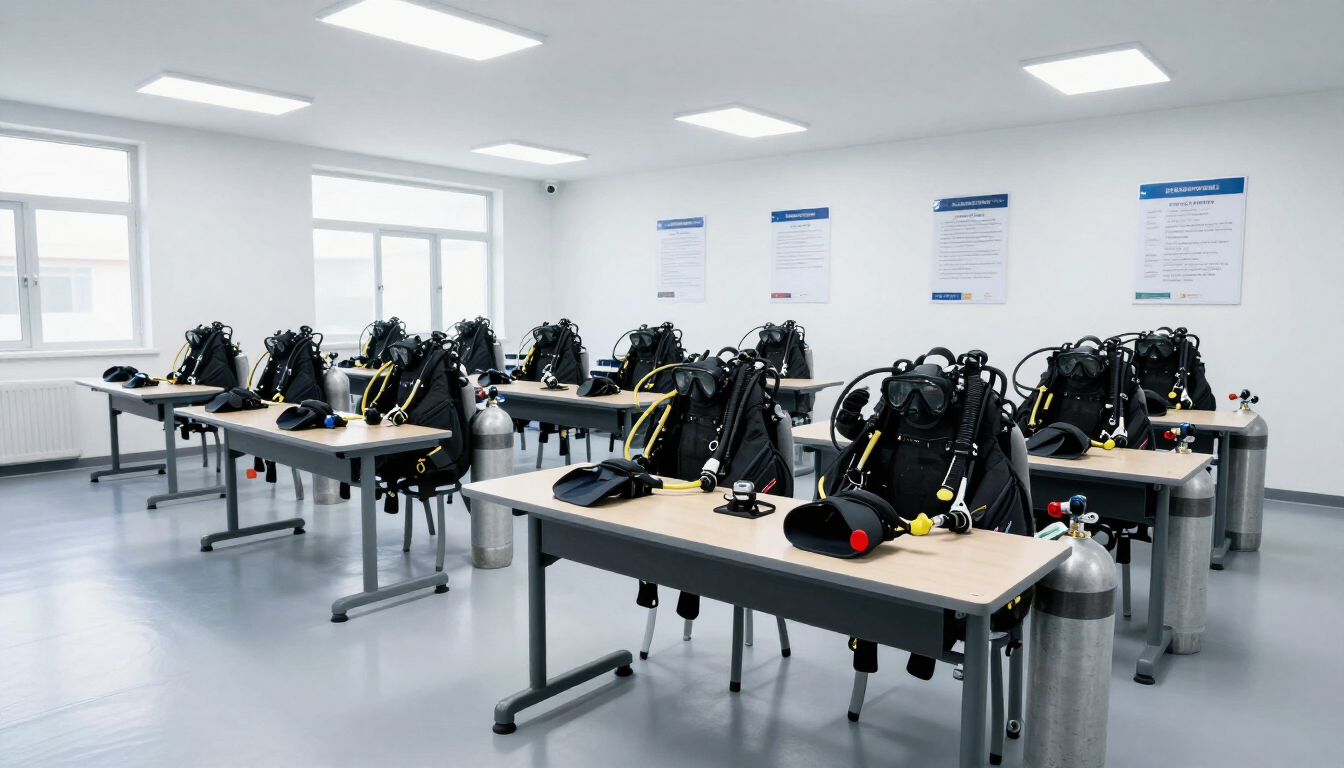 Modern Scuba Training Facility