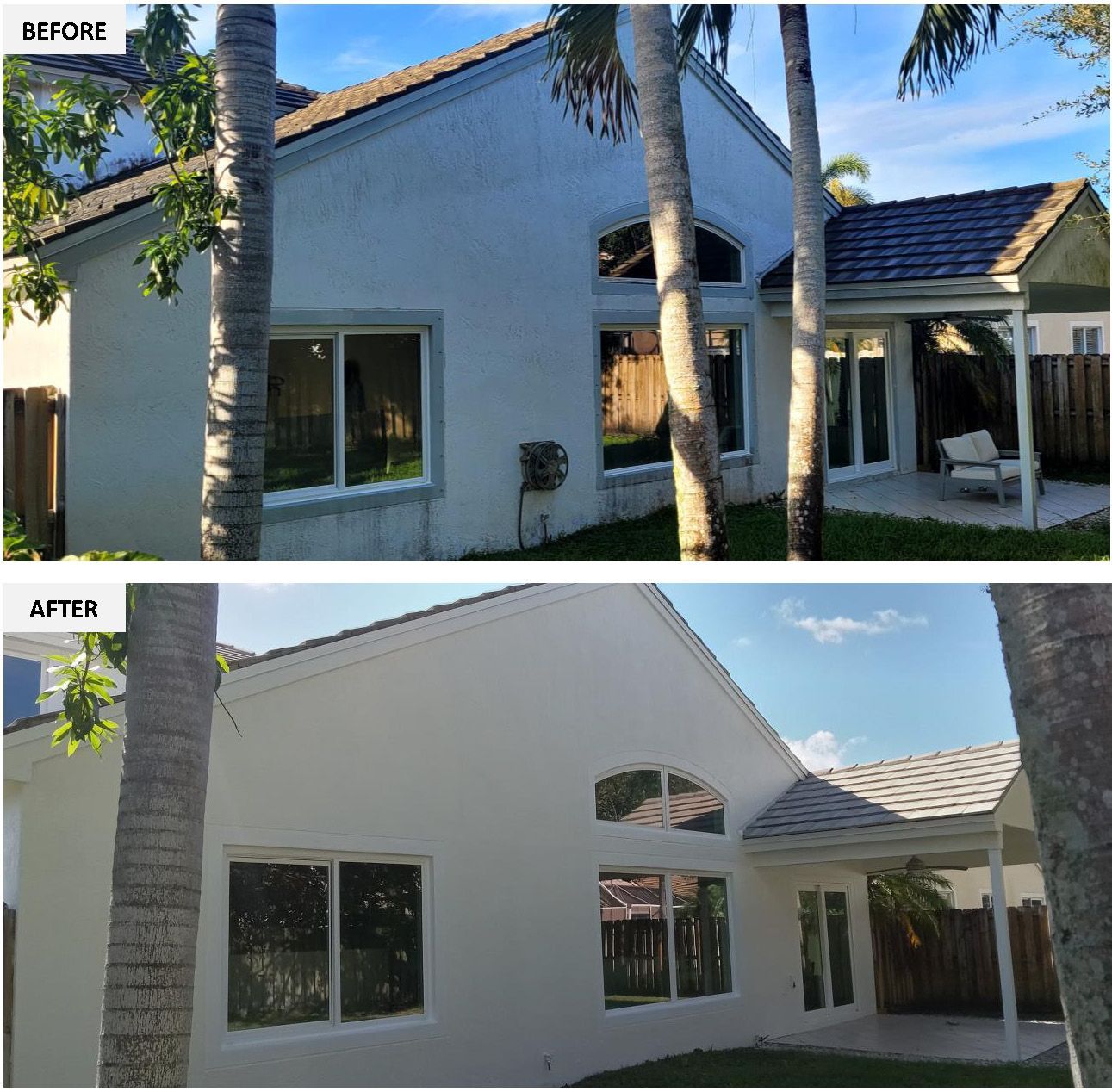 exterior house painting in plantation