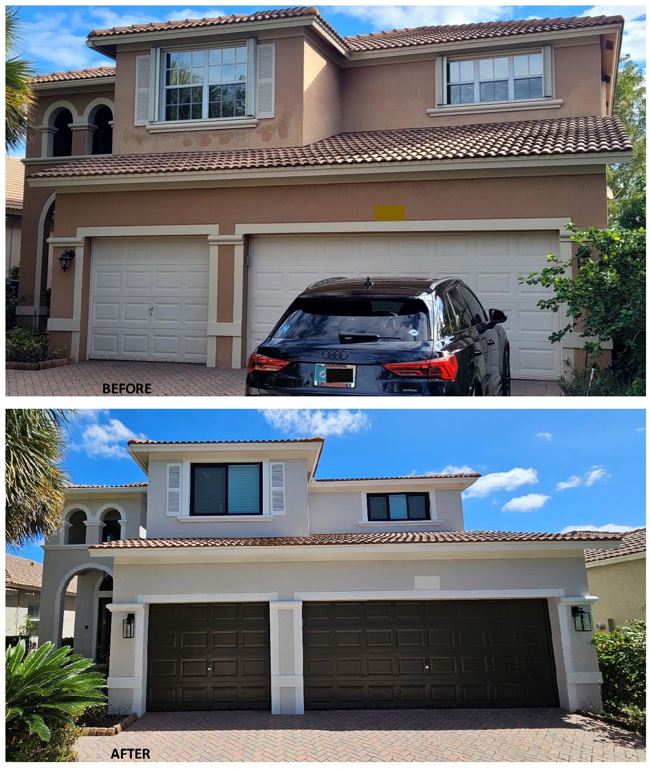 exterior house painting in plantation