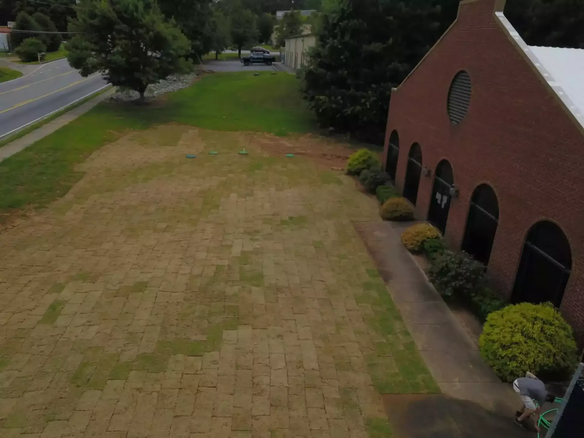 Septic System Landscaping - After picture of a finished service