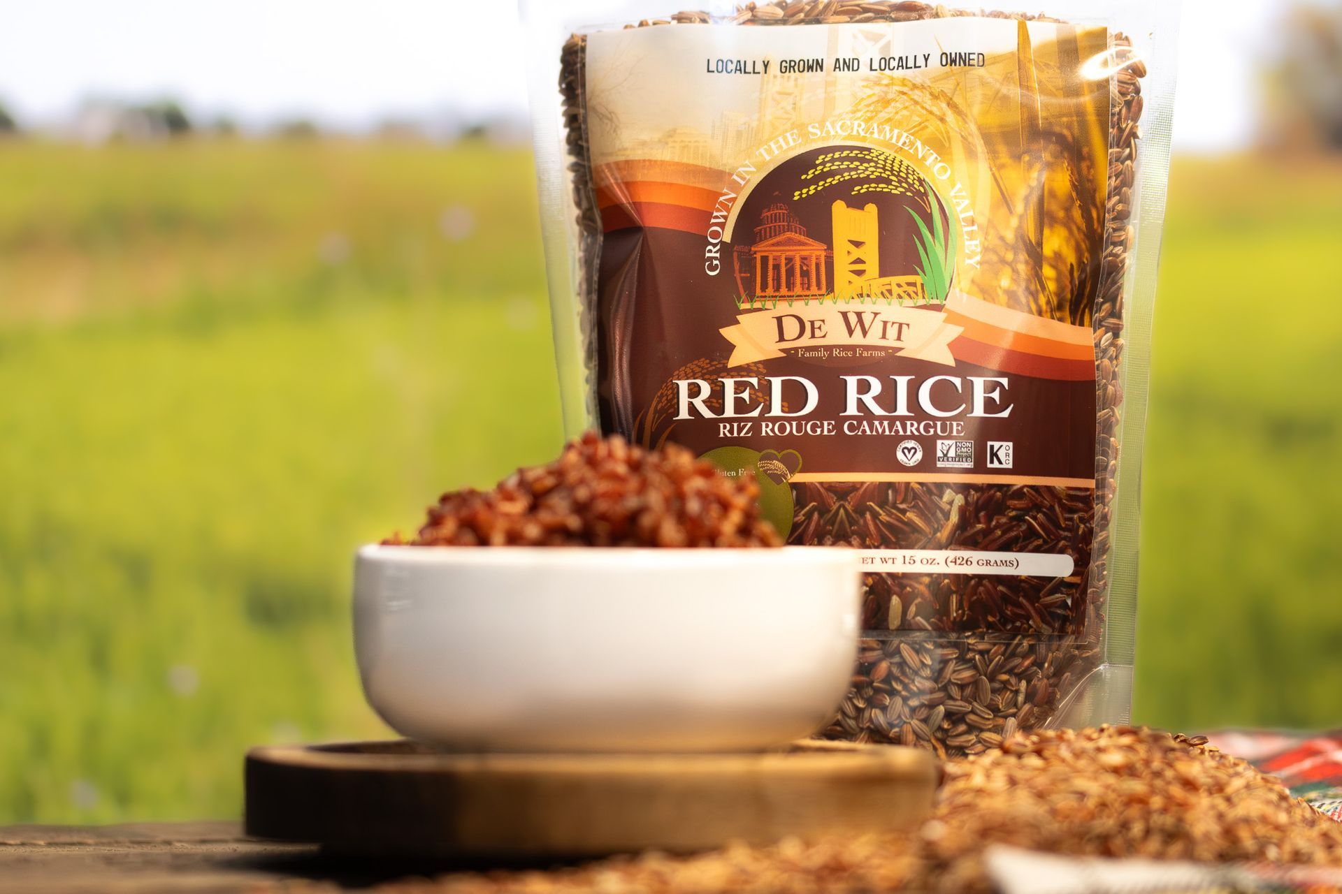 DeWit Family Farms Red Rouge Camargue Rice