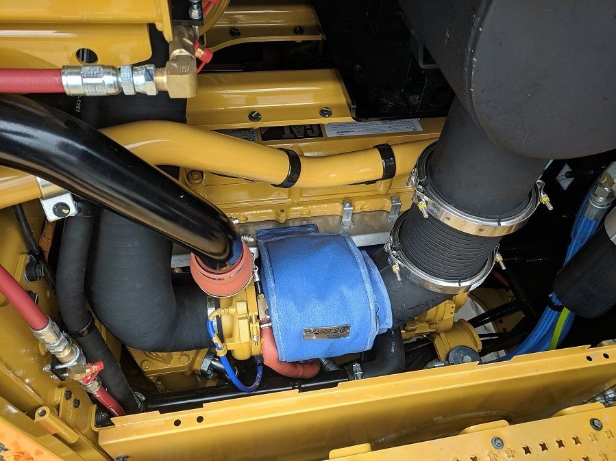Dual wall exhaust system for mining equipment