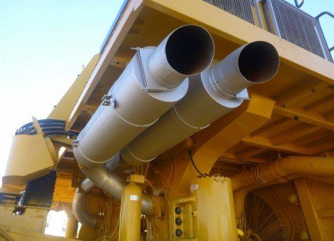 Replacement exhaust parts heavy equipment