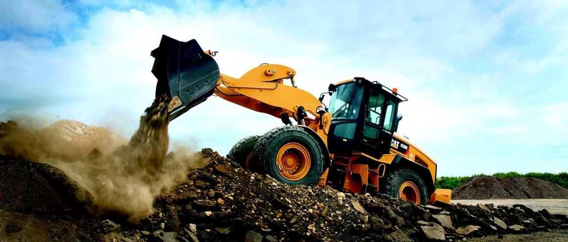 CAT Wheel Loader being used.