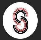 A black and white logo for shaw floors