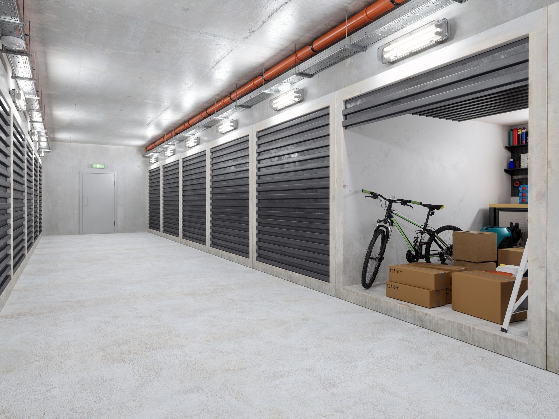 Self Storage Warehouse Building With Units | Cuyahoga Falls, OH - Guardian Self Storage