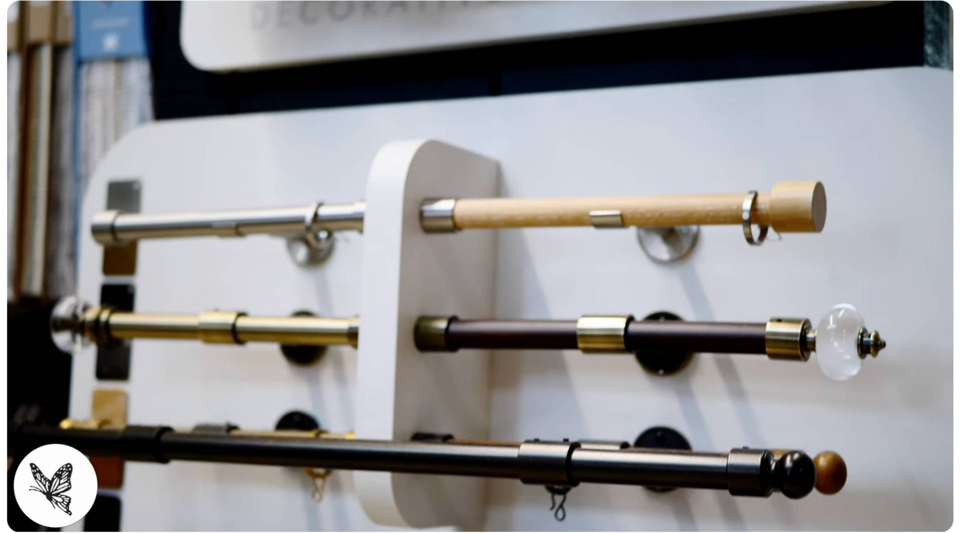 Drapery rods and drapery hardware near Wichita, Kansas
