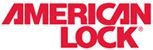 American Lock logo in red text on a white background
