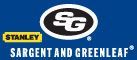 Stanley Sargent and Greenleaf logo with black-and-yellow “SG” emblem and company name