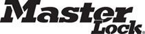 Master Lock logo in bold black text on a white background