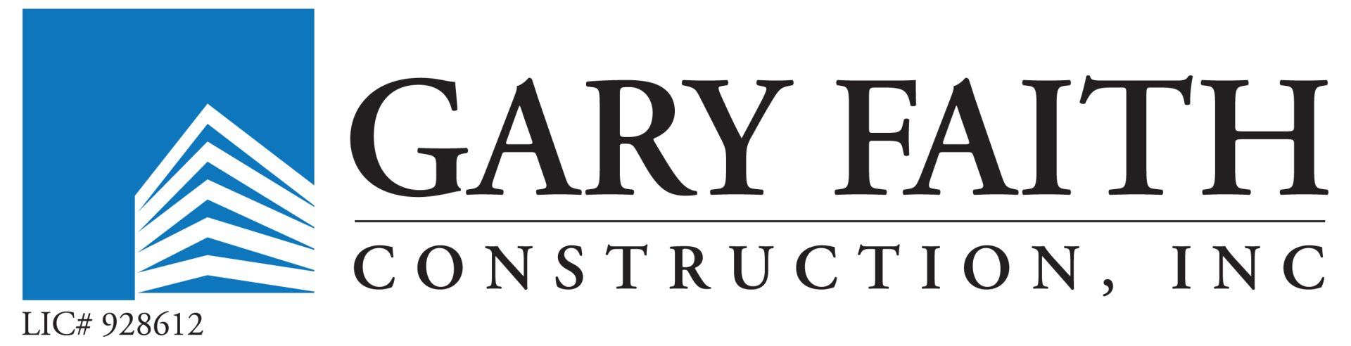 Image of gary faith construction logo