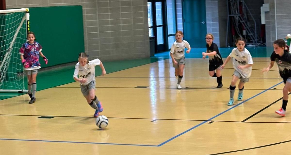 Playing Futsal at Weber County Fairgrounds. .