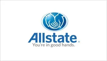 Allstate logo with blue hands icon and tagline “You’re in good hands.”