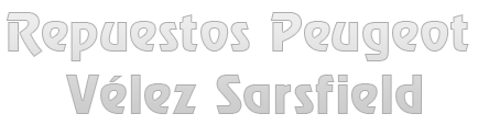 Repuestos Peugeot Vélez Sarsfield