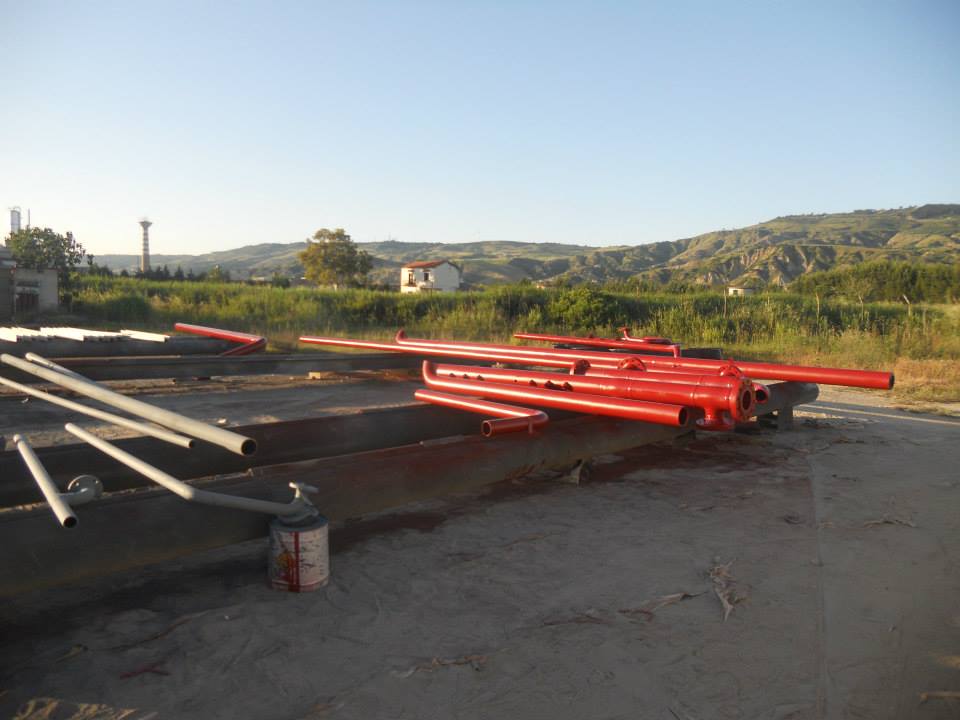 verniciatura tubature