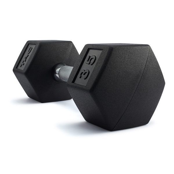 TAG Rubber Hex Dumbbell