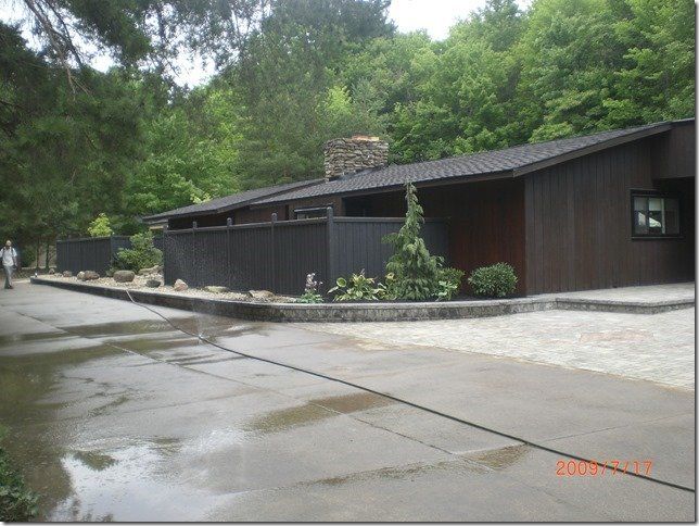 House with Landscaped and Hardscaped Sorroundings —  Medina, OH — Nature's Lawn-N-Shrub