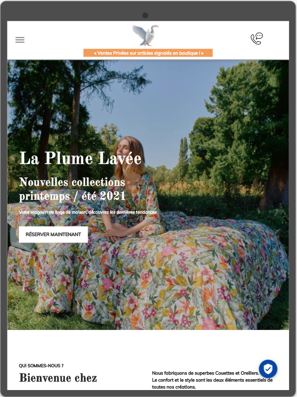 LA PLUME LAVEE